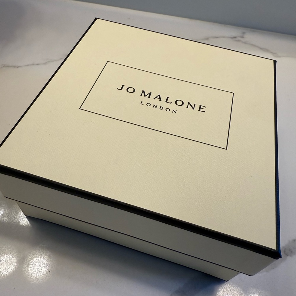 Jo Malone Cream and Black Box